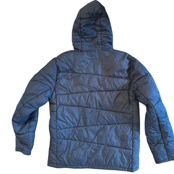 Spyder Men's Nexus Puffer Jacket Coat Dark Gray/ Black Size Large - Picture 2 of 7